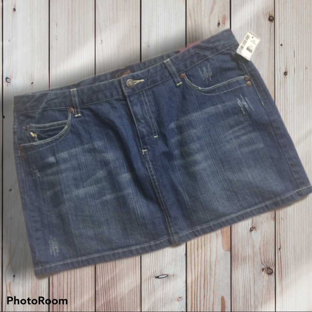 NEW Aeropostale Destroyed Mini Skirt 11/12
